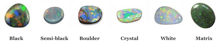 Types Opal Engagement Rings