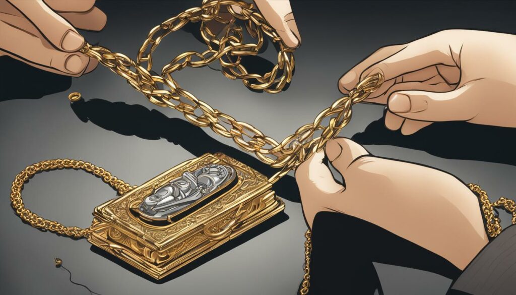 Fixing a Broken Gold Necklace
