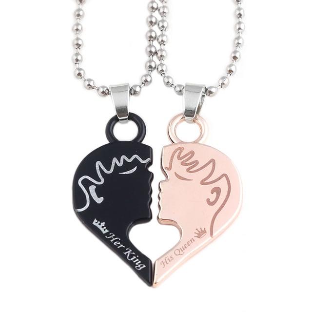 60 Cute Matching Couple Necklaces & Sets (2021)