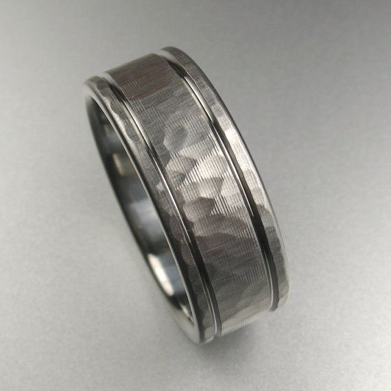 Men's Stainless Steel Wedding Band Comfort Fit