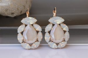 Natural Opal Earrings