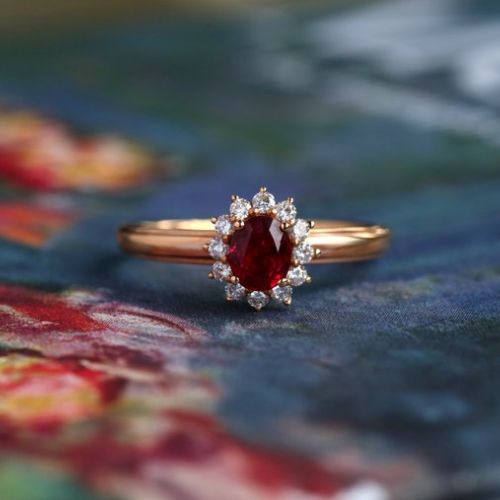 Ruby Engagement Rings For Women