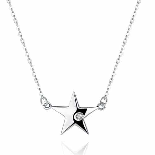 Jewels Obsession Sailboat Necklace Rhodium-plated 925 Silver Sailboat Pendant with 30 Necklace 