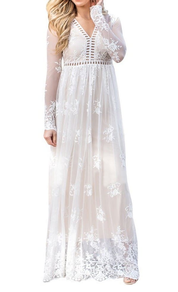 Affordable Bohemian Wedding Dresses