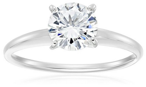 Amazon Collection Sterling Silver Cubic Zirconia Ring