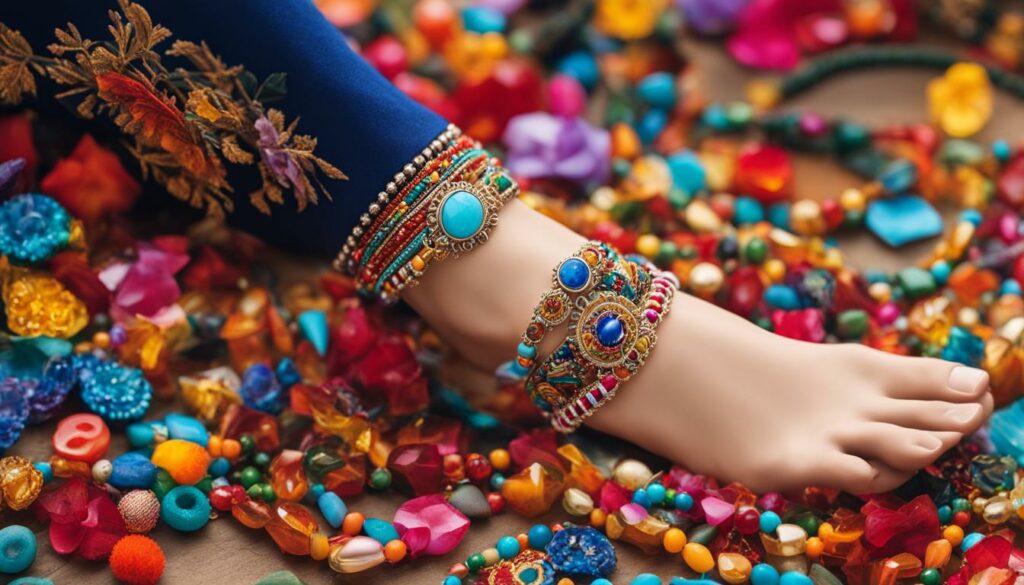anklets as self-expression