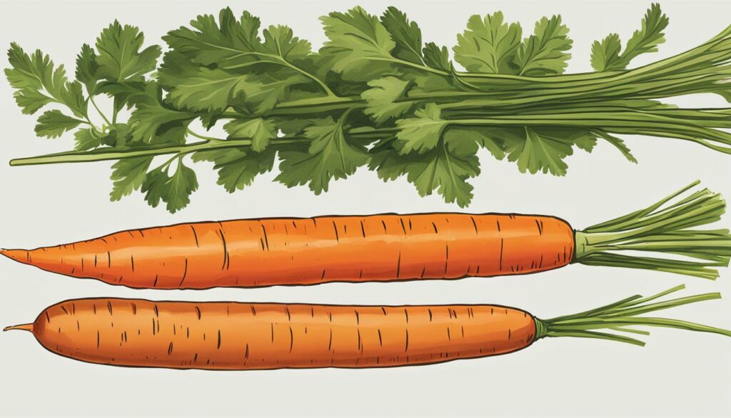 average carrot size
