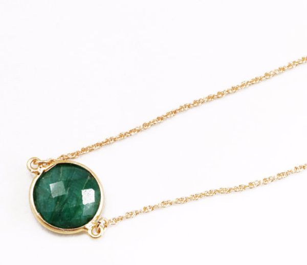 Birthstones Emerald Necklaces