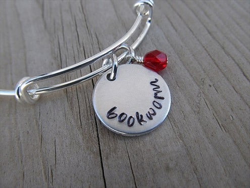 Bookworm Charm Bracelet