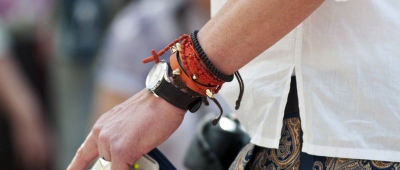 How To Wear  Style Mens Bracelets  Mens Bracelet Guide  The Dark Knot