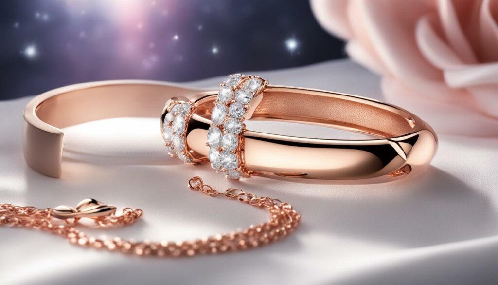 care for rose gold plating