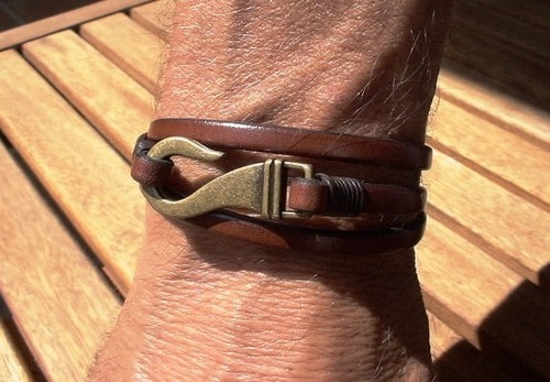Cheap Mens Leather Bracelets
