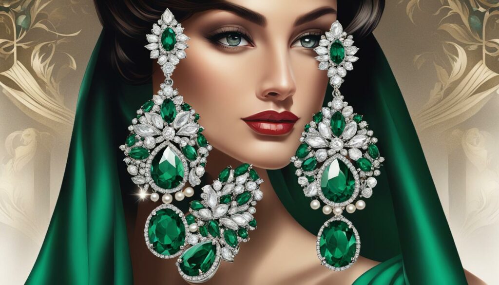 classic gemstone cuts, round diamond cuts, timeless pearl earrings