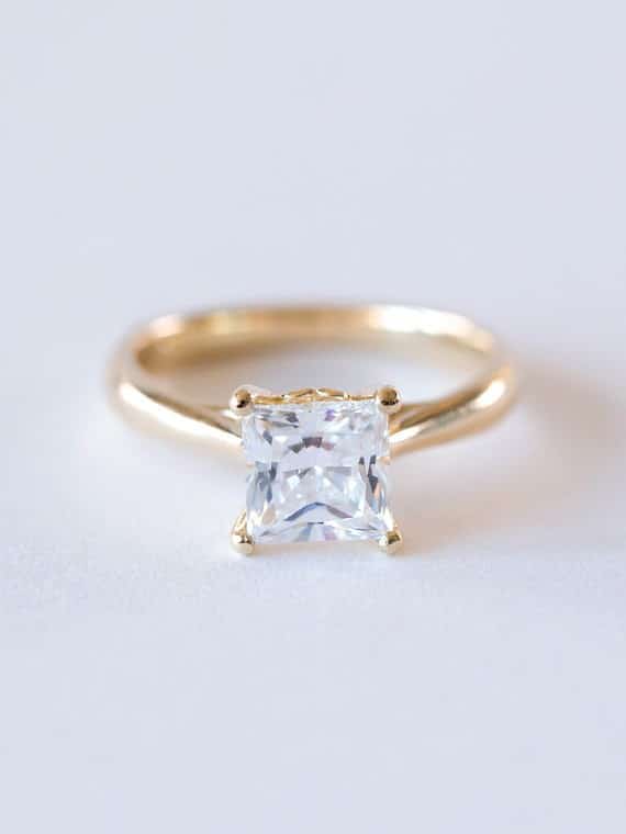 Engagement Rings Princess Cut