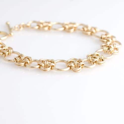 Etsy Gold Chain Bracelets For Men
