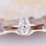31+ Moissanite Engagement Rings that shine brighter than Diamonds