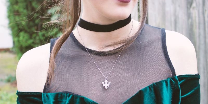 Gothic Velvet Choker Necklaces
