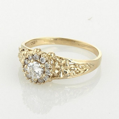 Inexpensive Vintage Engagement Ring