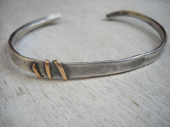 Oxidized Silver Bracelets For Men