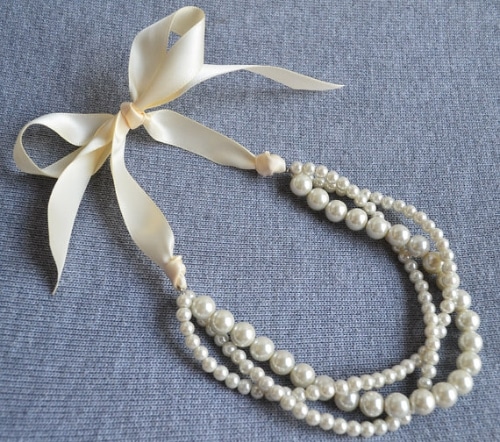 Pearl Necklace Photography
