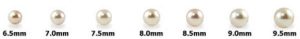 Pearl Necklace Size