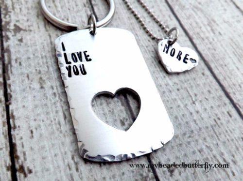 Personalized Heart Necklaces