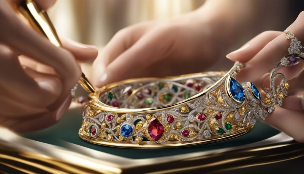 process of creating high jewelry