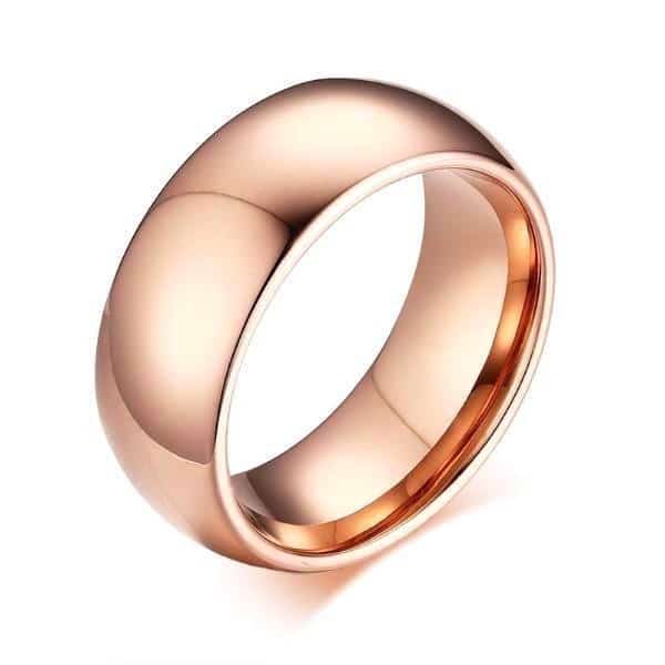 Rose Gold Cushion Cut Engagement Rings