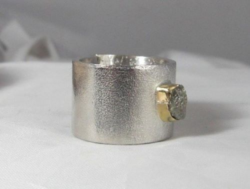 Rough Diamond Engagement Ring Canada