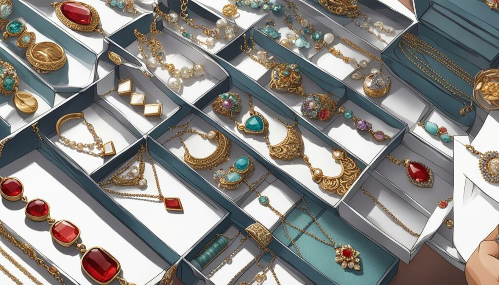 selecting necklaces for layering