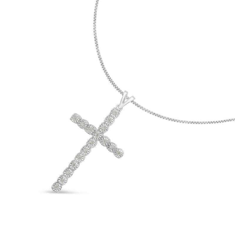 stainless steel cross necklace