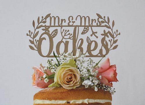 Wedding Cake Cake Toppers